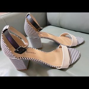 CL by Laundry wedge heels - like new condition.